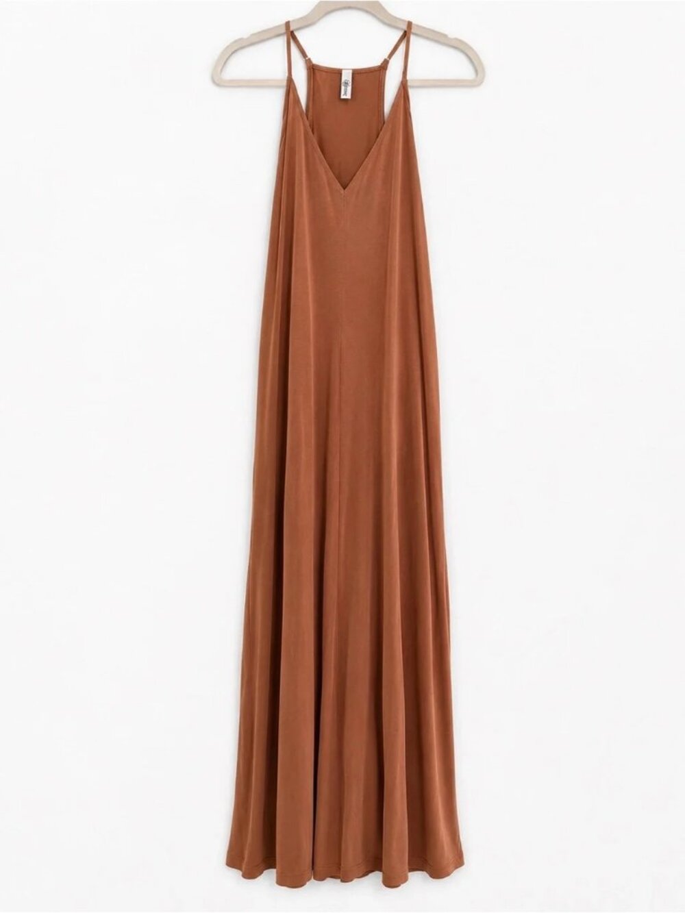 Boutique Brown/Terracota Midi Dress